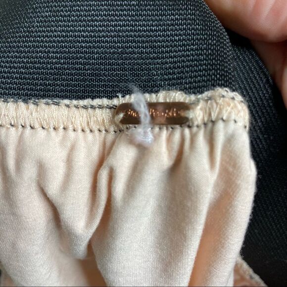 Free People Womens Lace Midi Skirt Size XS Blush Pink Lined Pull On - Picture 4 of 6